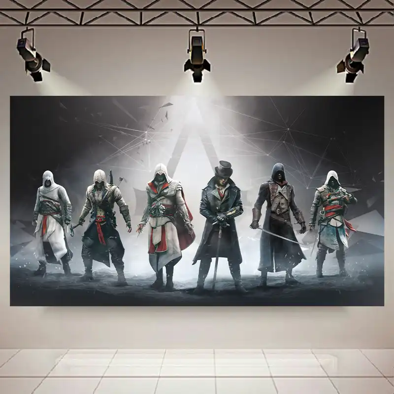 پوستر طرح Game مدل چندگانه Assassins Creed کد AR12550