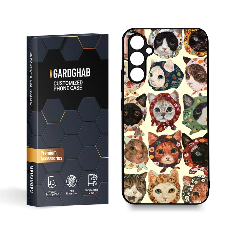 کاور گارد قاب مدل دورژله ای فانتزی مناسب برای گوشی موبایل سامسونگ Galaxy A34