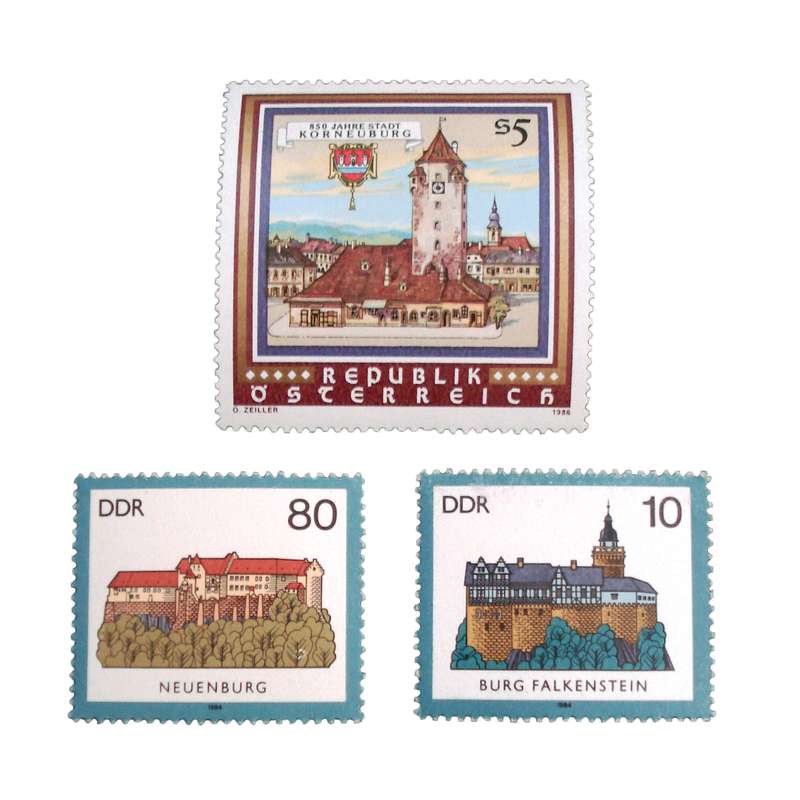 تمبر یادگاری مدل ملل کد  DS1709  مجموعه 3 عددی 