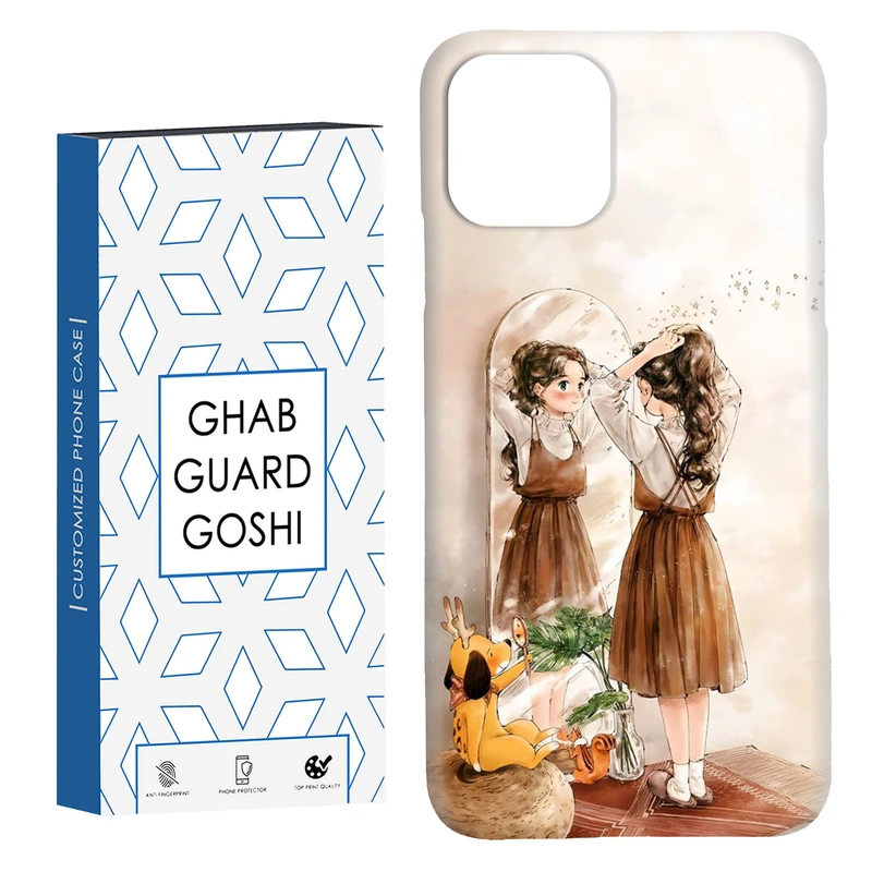 کاور قاب گارد گوشی طرح دخترانه کد Dimo-019 مناسب برای گوشی موبایل اپل  IPHONE 11 PRO