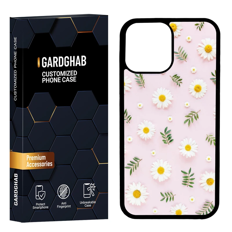 کاور گارد قاب مدل  گل مناسب برای گوشی موبایل اپل iPhone 13 Pro Max