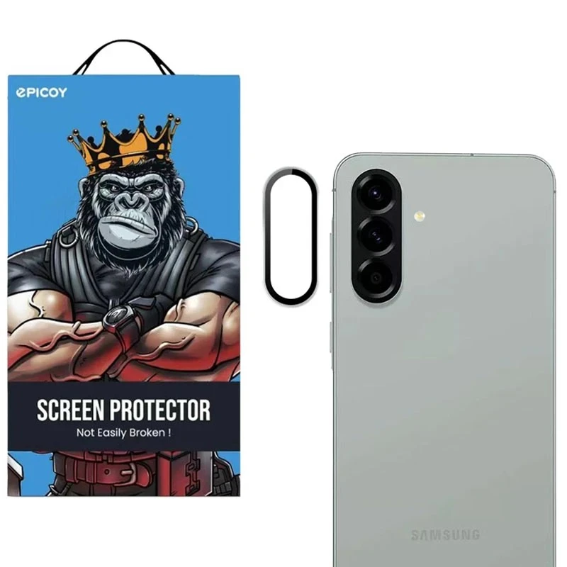 محافظ لنز دوربین شیشه‌ای اِپیکوی مدل HD-colorLenz مناسب برای گوشی موبایل سامسونگ Galaxy A17