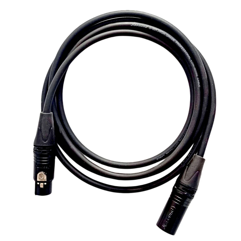 کابل میکروفون دو سر xlr جیاسوند کد ۰۳ طول ۳ متر 