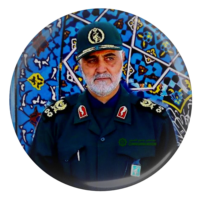 مگنت مدل S12584 طرح سردار شهید حاج قاسم سلیمانی