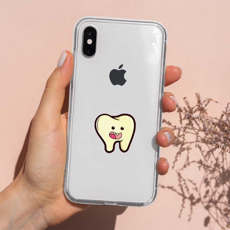 استیکر لپ تاپ طرح Tooth دندان کد ST-356 2