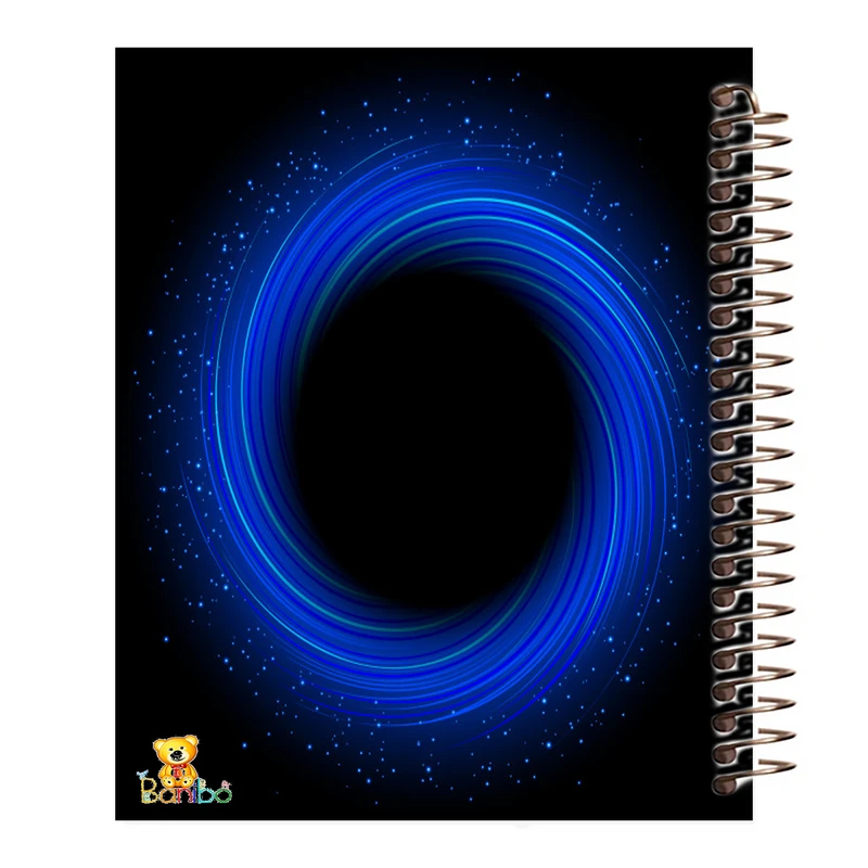 دفتر مشق 100 برگ بانیبو طرح کهکشان  کد 555