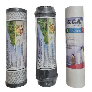 فیلتر دستگاه تصفیه آب سی سی کا مدل گیاهی پوست پسته مجموعه ۳ عددی