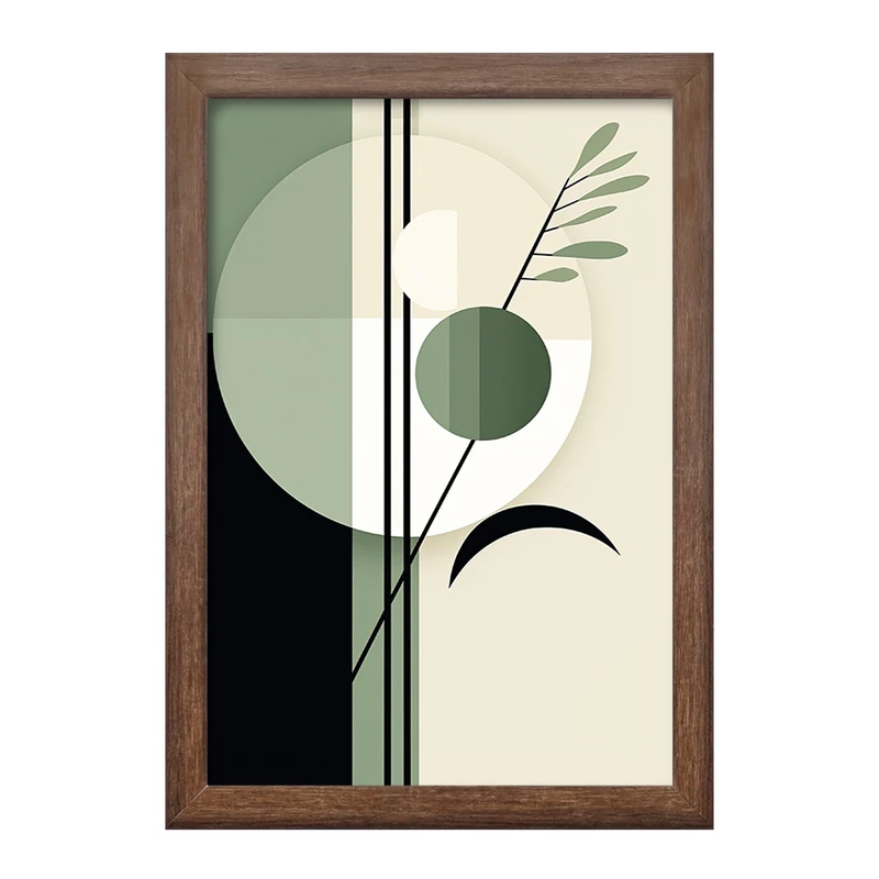 تابلو خندالو طرح دکوراتیو (decorative) کد F1874