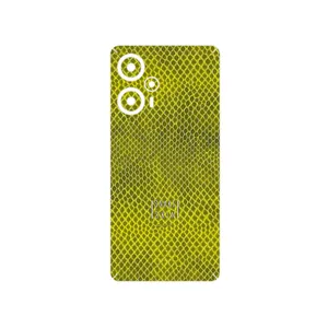 MAHOOT Yellow Snake Skin Cover Sticker for Xiaomi Poco F5