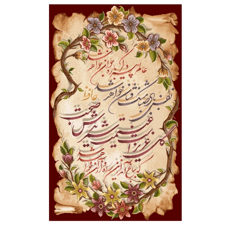 نخ و نقشه تابلوفرش مدل 22268