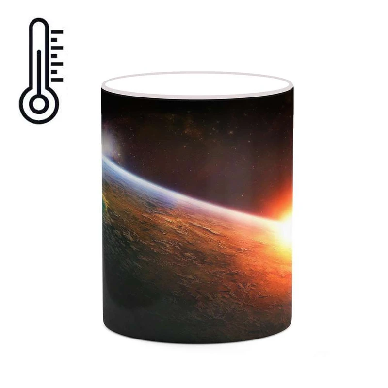 ماگ حرارتی کاکتی مدل فضا و کهکشان کد mgh20044