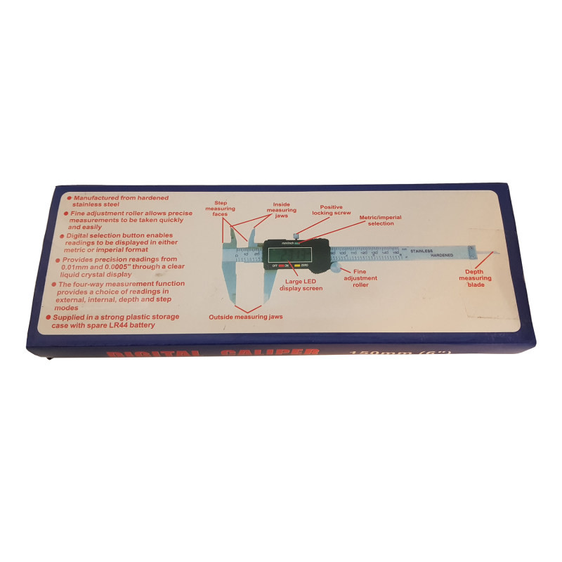 کولیس دیجیتال مدل LT-F150 گستره 0- 150 میلیمتری