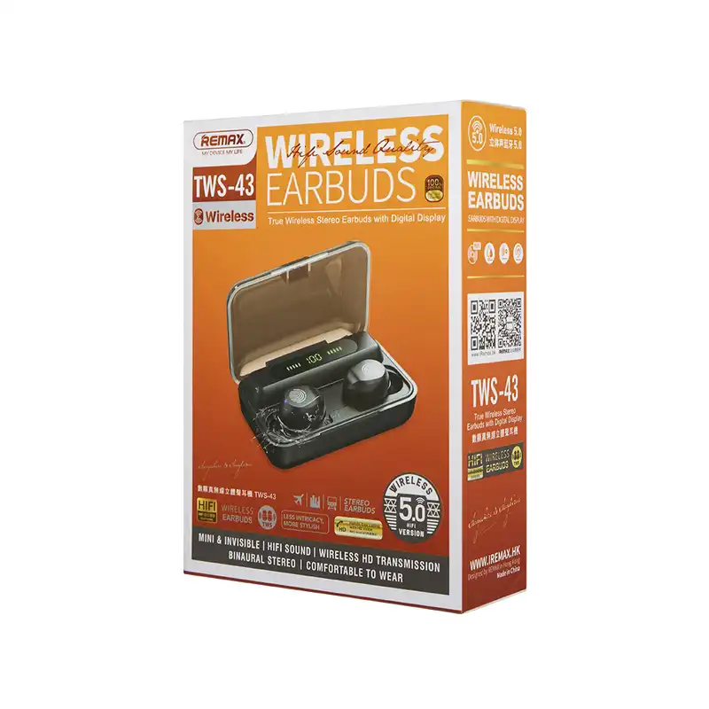 هندزفری بی سیم ریمکس مدل TWS-43