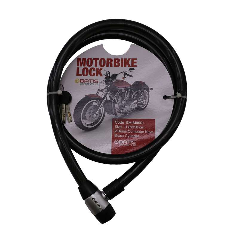 قفل موتور سیکلت مدل کابلی