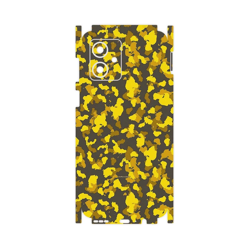 برچسب پوششی ماهوت مدل Yellow Infantry Army-FullSkin مناسب برای گوشی موبایل موتورولا Moto G54