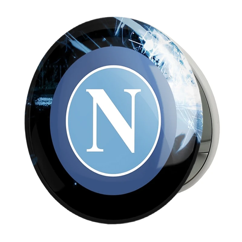 آینه جیبی خندالو طرح باشگاه ناپولی مدل تاشو کد 27405 