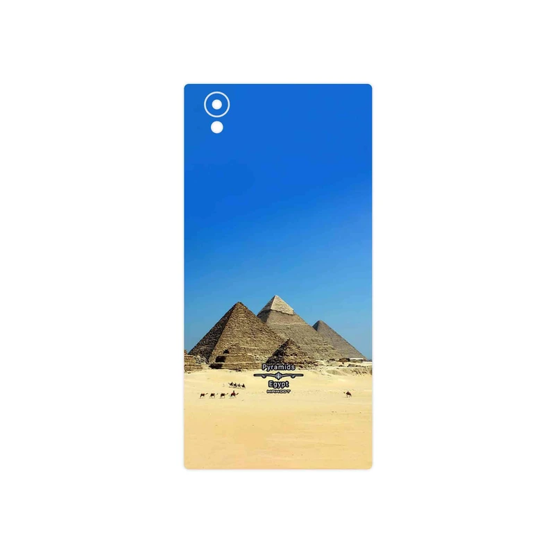 برچسب پوششی ماهوت مدل Pyramids of Egypt مناسب برای گوشی موبایل سونی Xperia L1