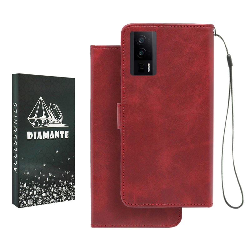 کیف کلاسوری دیامانته مدل Mortand Bk مناسب برای گوشی موبایل شیائومی Poco F5 Pro