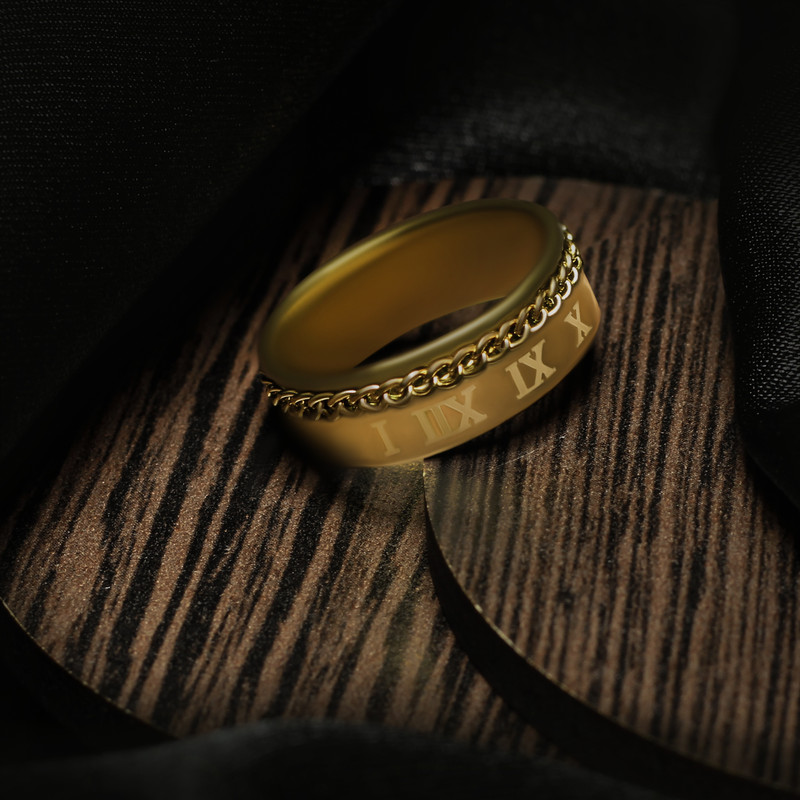 انگشتر ماصرم مدل زنجیری کد Ri3129