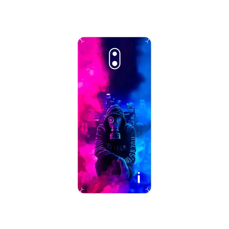 برچسب پوششی ماهوت مدل Smoke Rainbow Digital Art 2 مناسب برای گوشی موبایل نوکیا 1 Plus