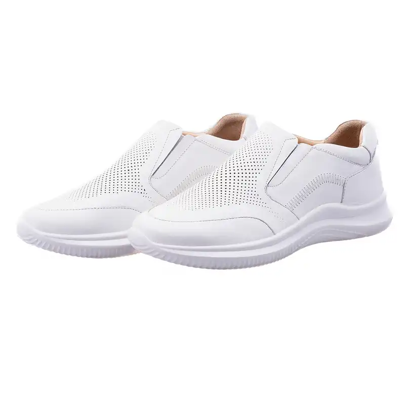 کفش طبی زنانه مدل چلیپا کد A183 رنگ سفید