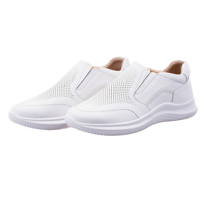 کفش طبی زنانه مدل چلیپا کد A183 رنگ سفید