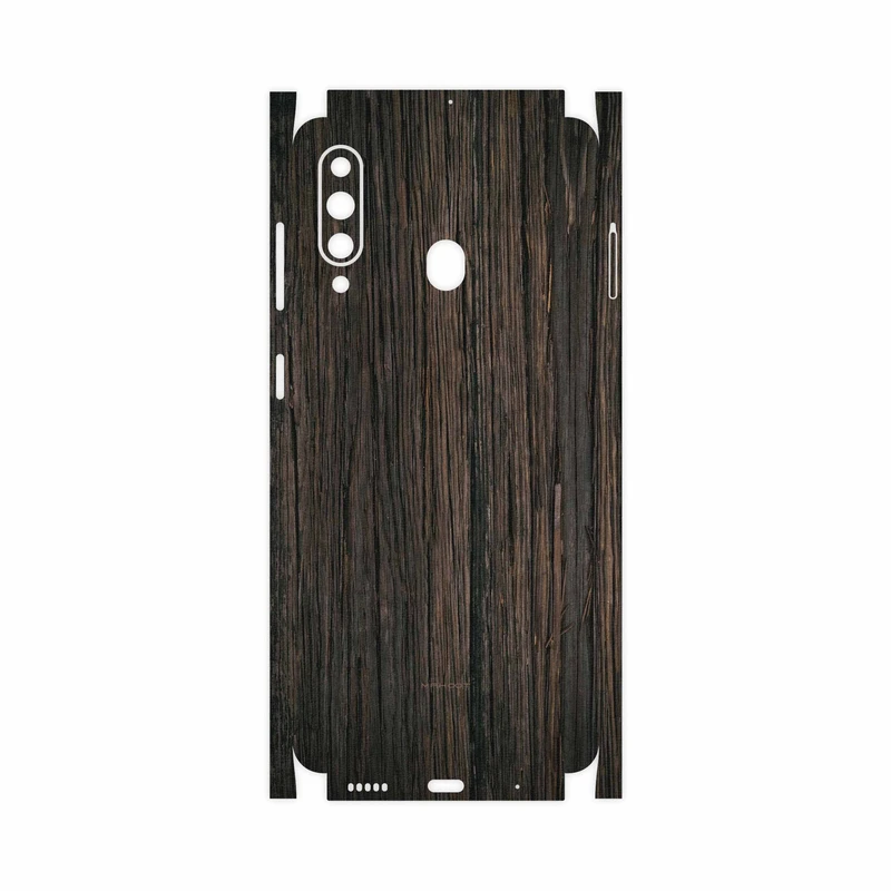 برچسب پوششی ماهوت مدل Burned Wood-FullSkin مناسب برای گوشی موبایل سامسونگ Galaxy A60