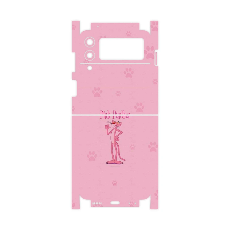 برچسب پوششی ماهوت مدل The Pink Panther-FullSkin مناسب برای گوشی موبایل سامسونگ Galaxy Z Flip3 5G