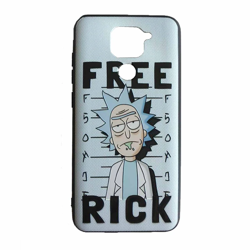 کاور طرح ریک اند مورتی مدل RICK01 مناسب برای گوشی موبایل شیائومی Redmi Note 9