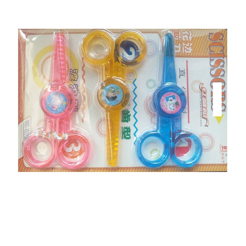 قیچی مدل کارتونی مجموعه 3 عددی