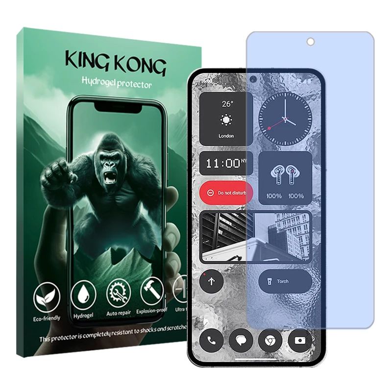 محافظ صفحه نمایش آنتی بلو کینگ کونگ مدل Tough مناسب برای گوشی موبایل ناتینگ Phone 2