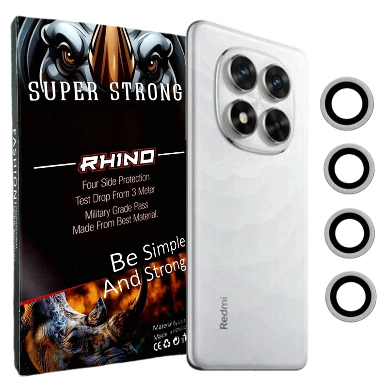 محافظ لنز دوربین راینو مدل رینگ پلاس مناسب برای گوشی موبایل شیائومی Redmi Note 14 Pro