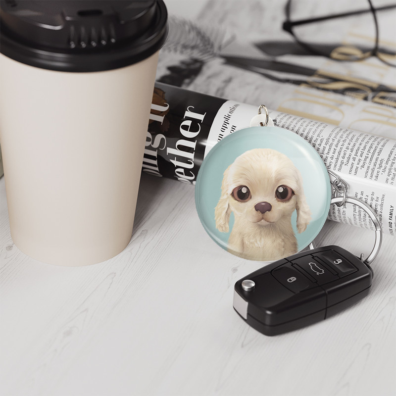 جاکلیدی خندالو مدل سگ کد 28243 جاکلیدی خندالو مدل سگ کد 28243