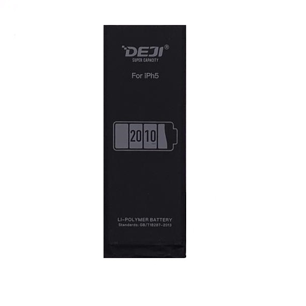باتری موبایل دجی مدل Dej-5g ظرفیت 2010 میلی آمپرساعت مناسب برای گوشی موبایل اپل iphone 5