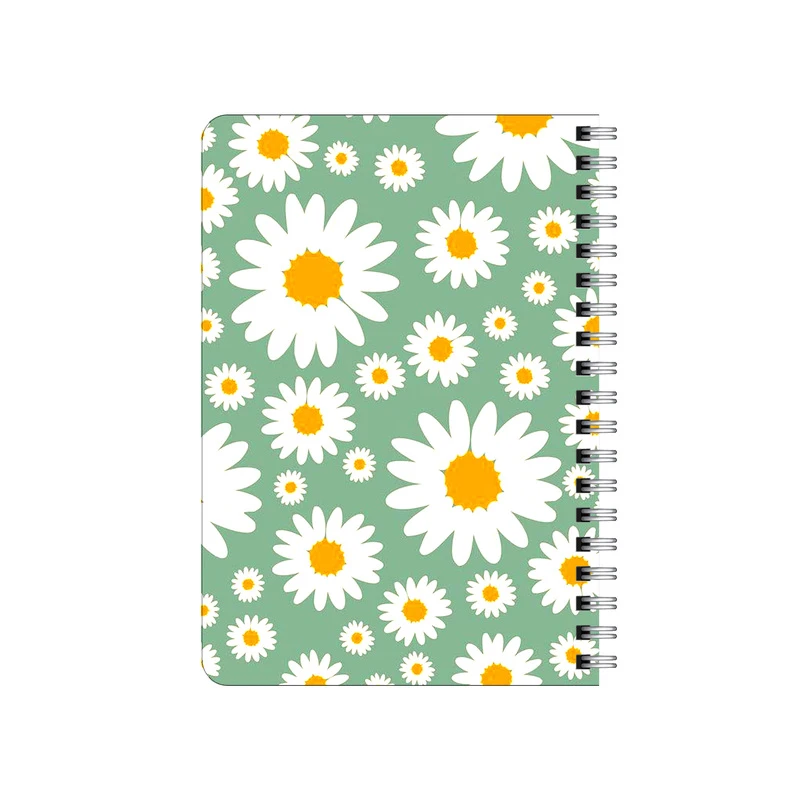 دفترچه یادداشت بامبیلیپ مدل چوبی طرح گل بابونه کد 4065557