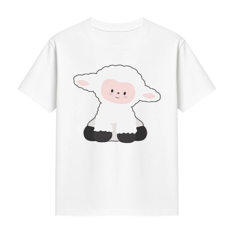 تی‌شرت آستین کوتاه دخترانه مدل ببعی کد p2 