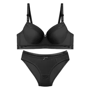 ست شورت و سوتین زنانه کد Leana-T1941 رنگ مشکی