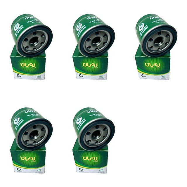 فیلتر روغن رویان مدل T.F121  مناسب برای پراید بسته 5 عددی