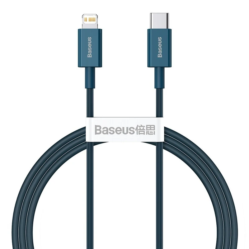 کابل تبدیل usb-c به لایتنینگ باسئوس مدل CATLYS-C03 طول 2 متر