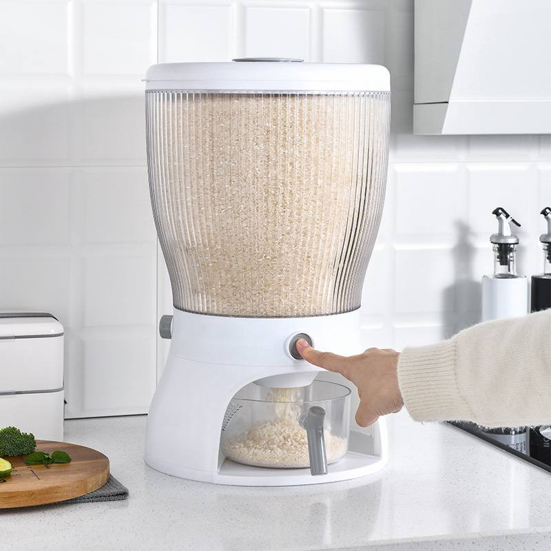 سطل برنج مدل چرخشی کد 1369n 5022 ظرفیت 10 کیلوگرم