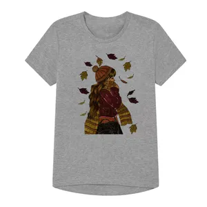 تی شرت دخترانه مدل پاییزی کد TJ46