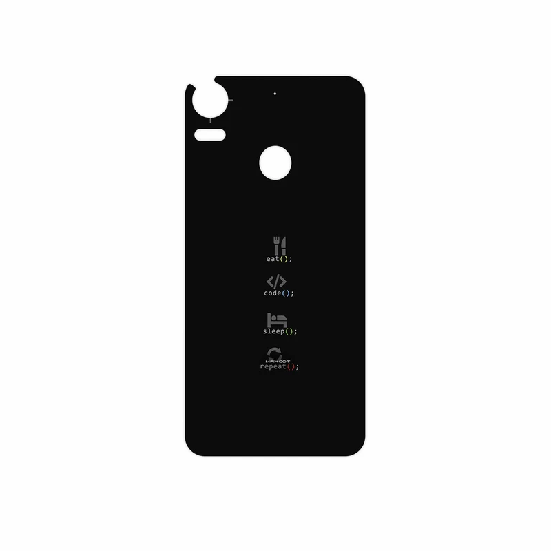 برچسب پوششی ماهوت مدل Programming 2 مناسب برای گوشی موبایل اچ تی سی Desire 10 Pro