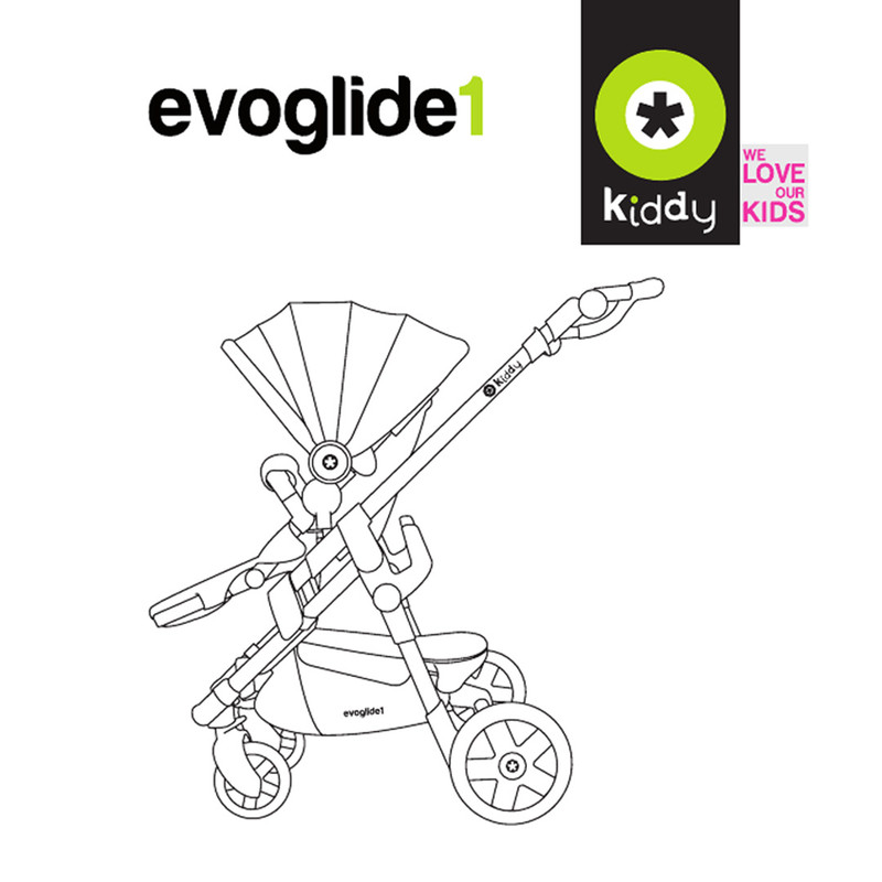 کالسکه کیدی مدل Kiddy Evo Glide -19