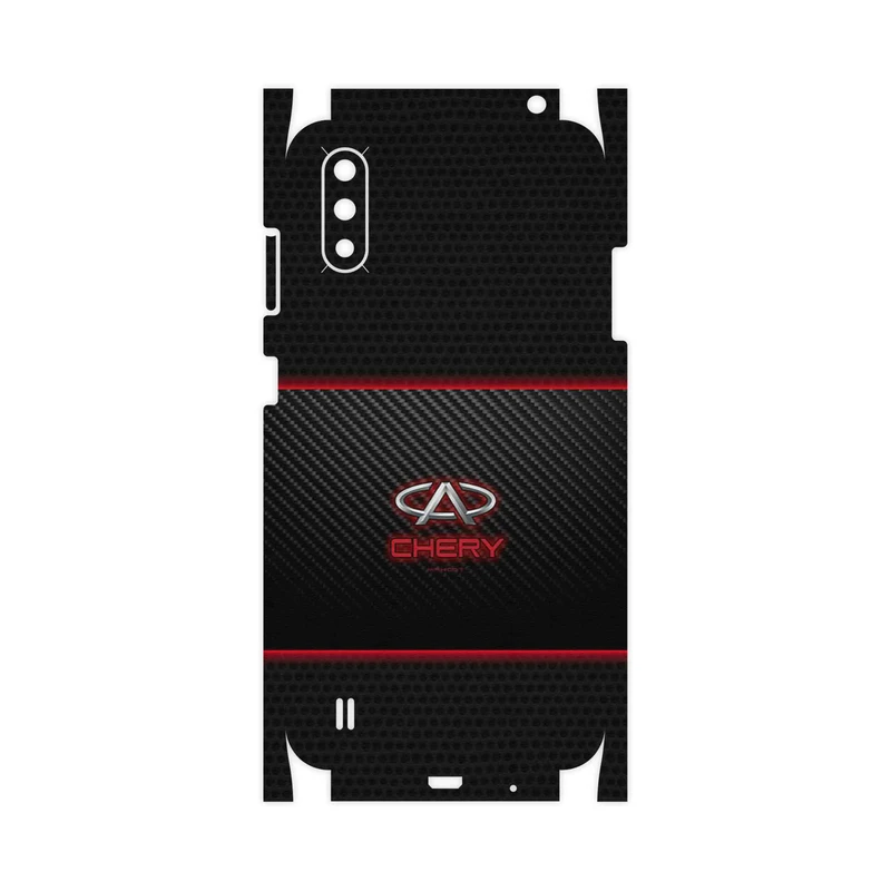 برچسب پوششی ماهوت مدل CHERY-FullSkin مناسب برای گوشی موبایل سامسونگ Galaxy A01
