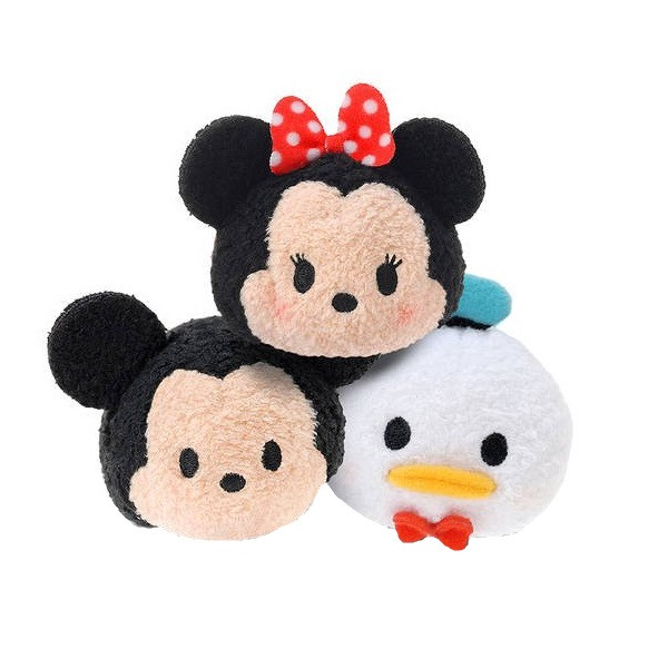 عروسک دیزنی مدل Tsum Tsum کد 627.3 طول 9 سانتی متر بسته 3 عددی