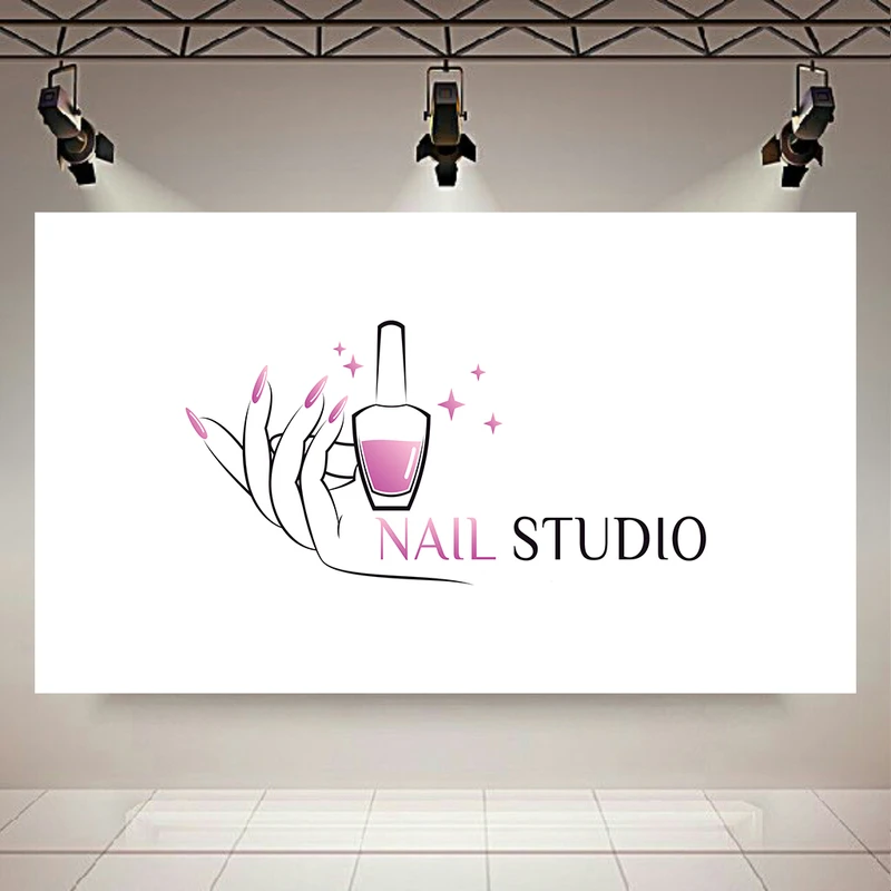 پوستر طرح مخمل لاک مدل ناخن کد AR303754