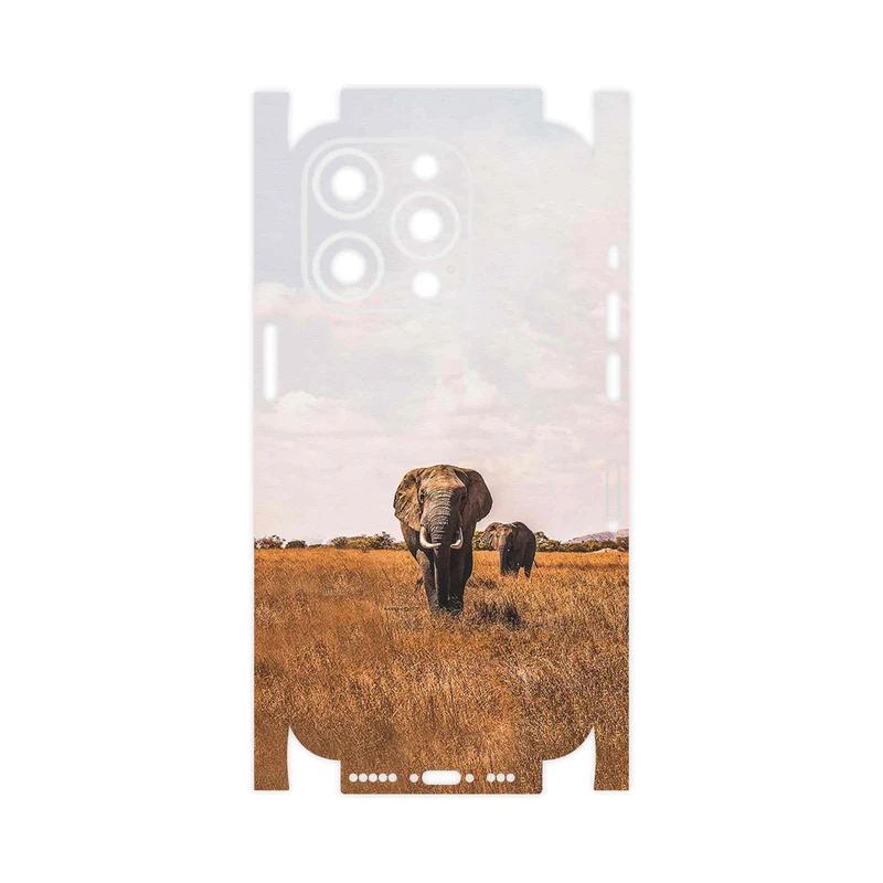 برچسب پوششی ماهوت مدل Elephant-FullSkin مناسب برای گوشی موبایل اپل iPhone 14 Pro