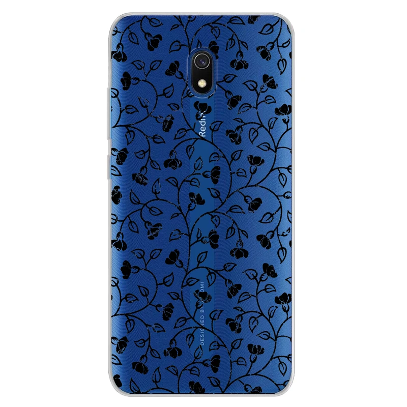 کاور مگافون طرح گل مدل C42-B مناسب برای گوشی موبایل شیائومی Redmi 8A 