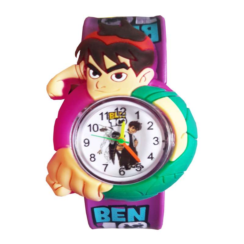 ساعت مچی عقربه ای پسرانه طرح بن تن 010 ساعت مچی عقربه ای پسرانه طرح بن تن 010