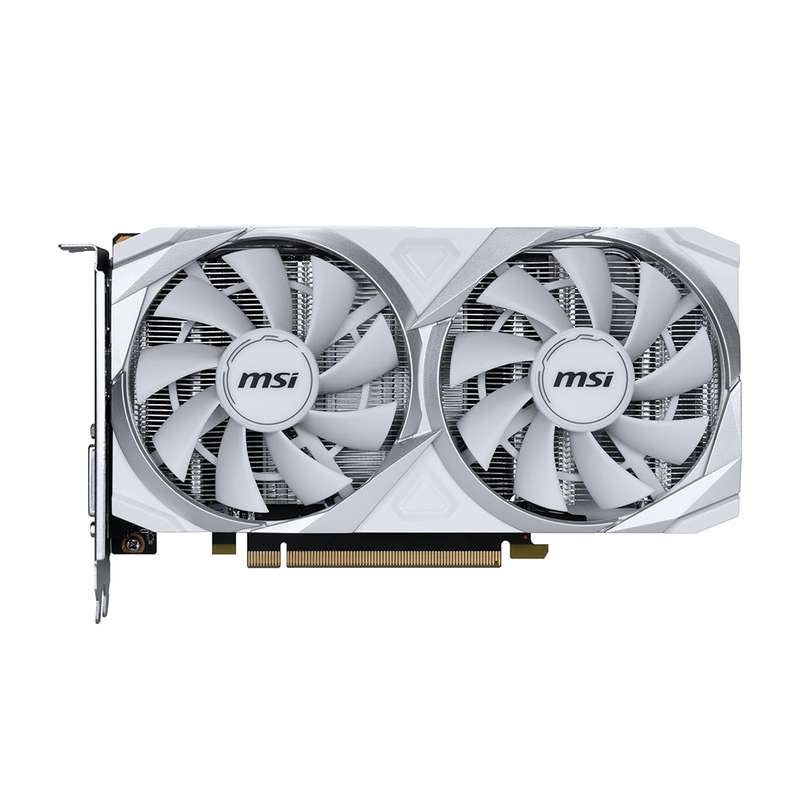 کارت گرافیک مبتنی بر NVIDIA ام اس آی مدل GeForce RTX™ 3050 VENTUS 2X XS 8G OC White کارت گرافیک مبتنی بر NVIDIA ام اس آی مدل GeForce RTX™ 3050 VENTUS 2X XS 8G OC White